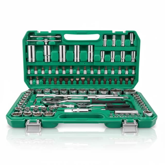 Kit Maleta de Ferramentas – Caixa com Soquetes, Bits e Catracas - [xx Peças]